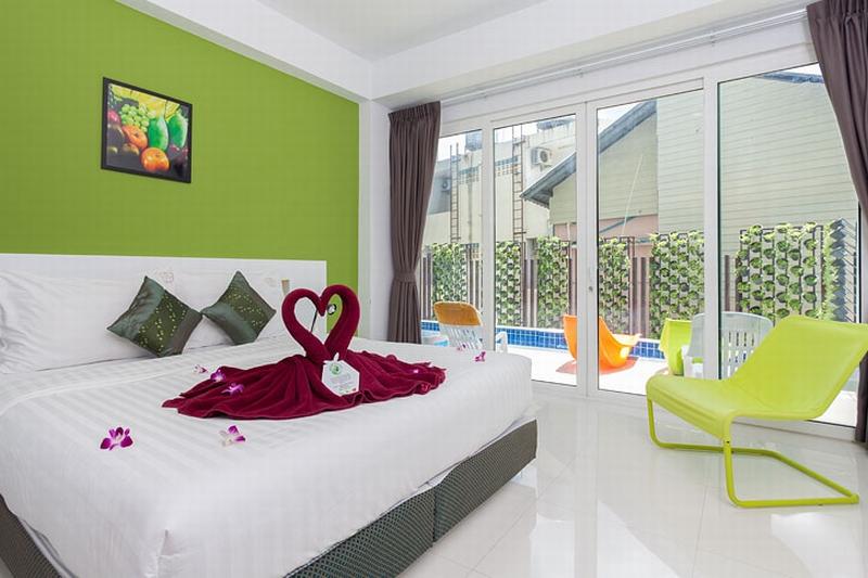The Frutta Boutique Hotell Patong Exteriör bild